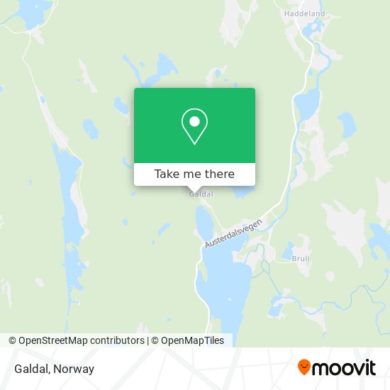 Galdal map