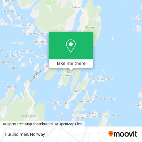 Furuholmen map