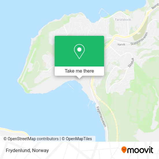 Frydenlund map