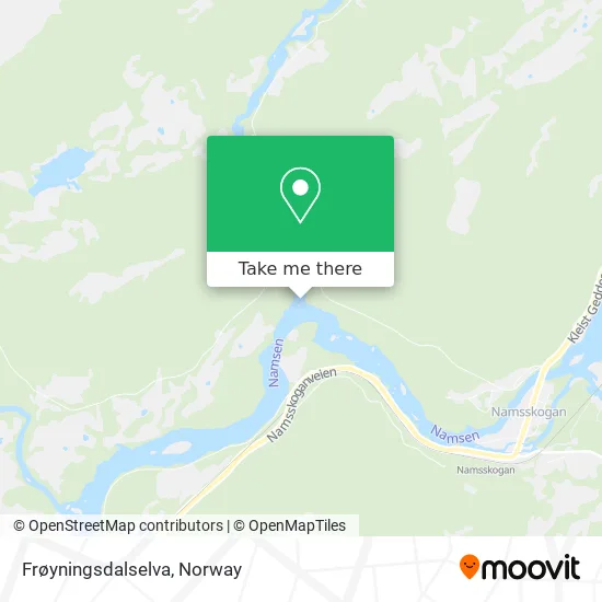 Frøyningsdalselva map