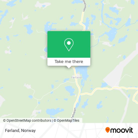 Førland map