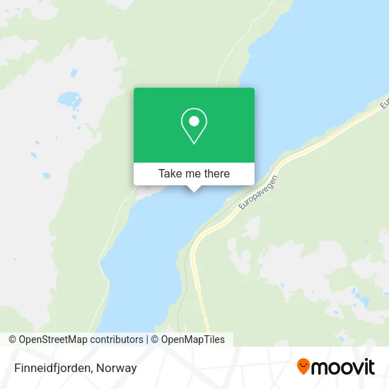 Finneidfjorden map