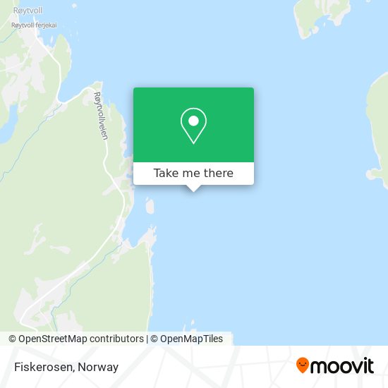 Fiskerosen map