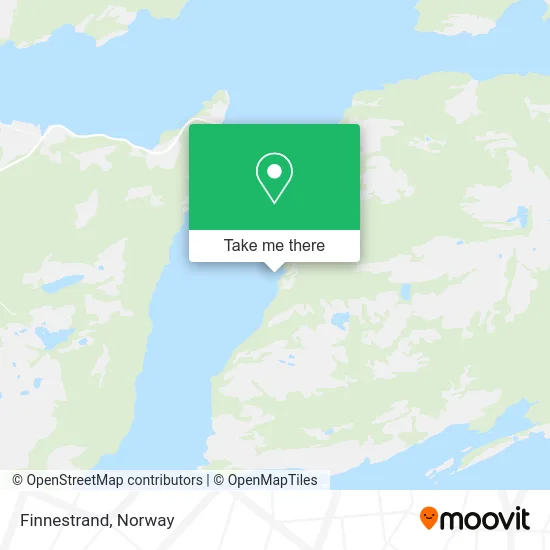Finnestrand map