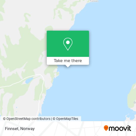 Finnset map