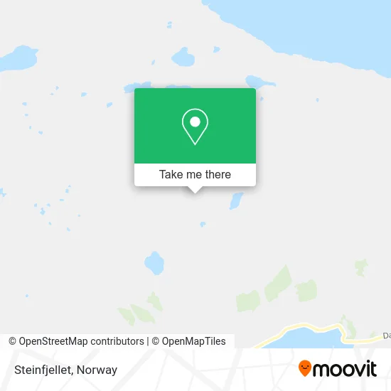 Steinfjellet map