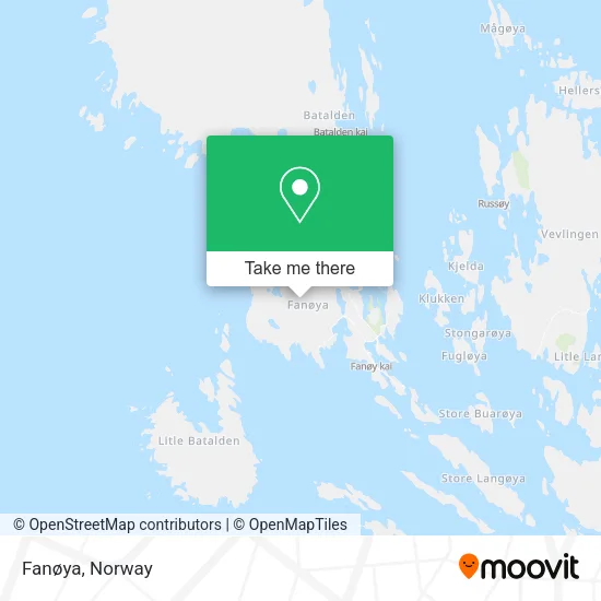 Fanøya map