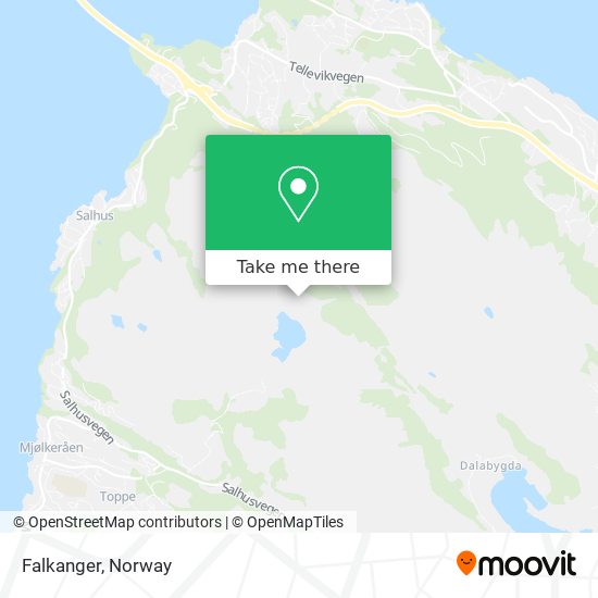 Falkanger map