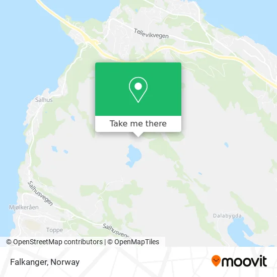 Falkanger map