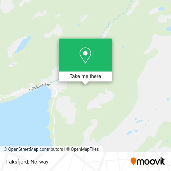 Faksfjord map