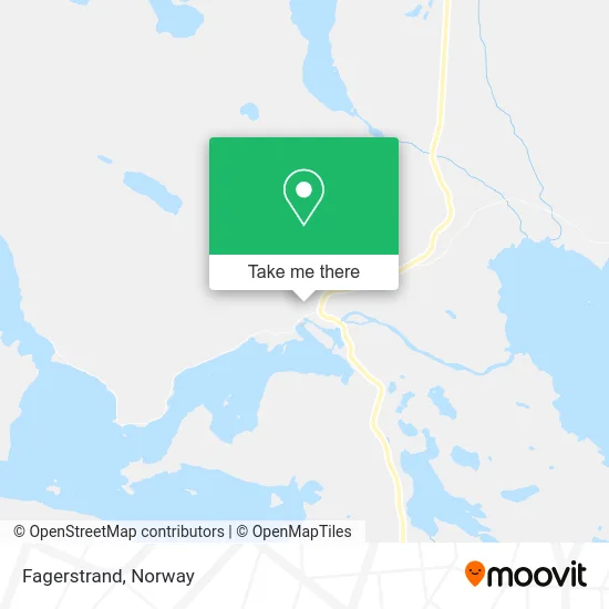 Fagerstrand map