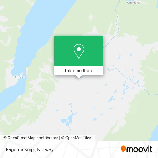 Fagerdalsnipi map