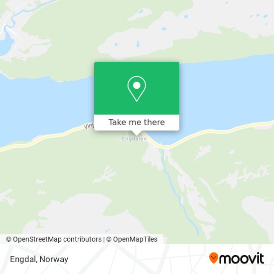 Engdal map