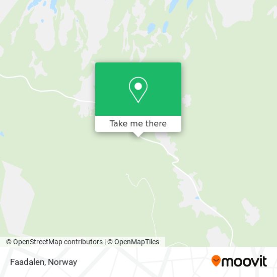 Faadalen map