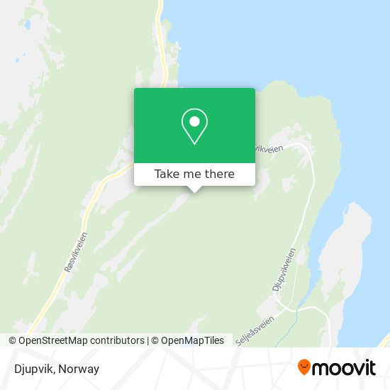 Djupvik map