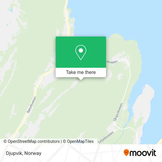 Djupvik map