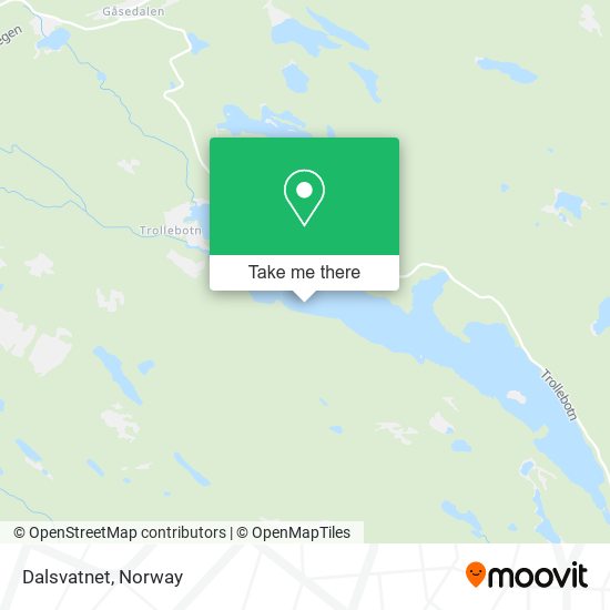 Dalsvatnet map