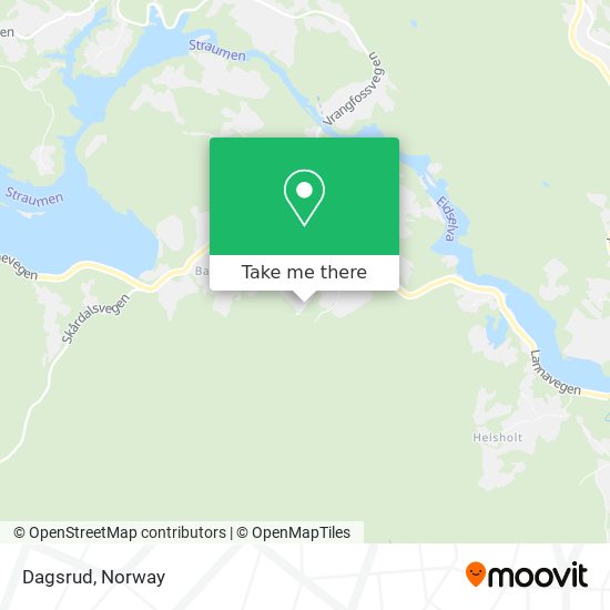 Dagsrud map