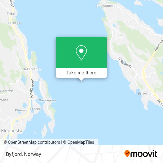 Byfjord map