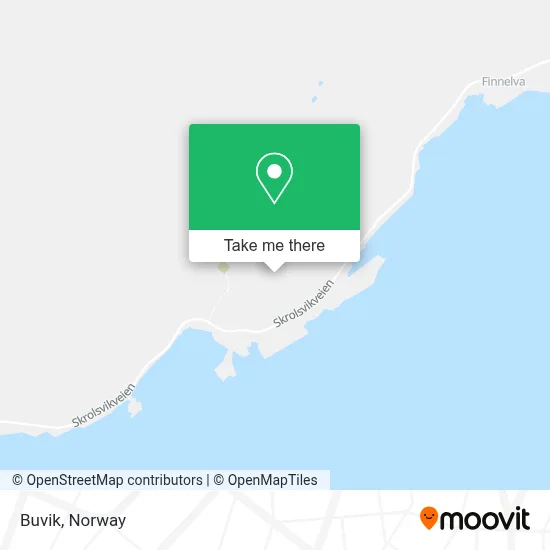 Buvik map