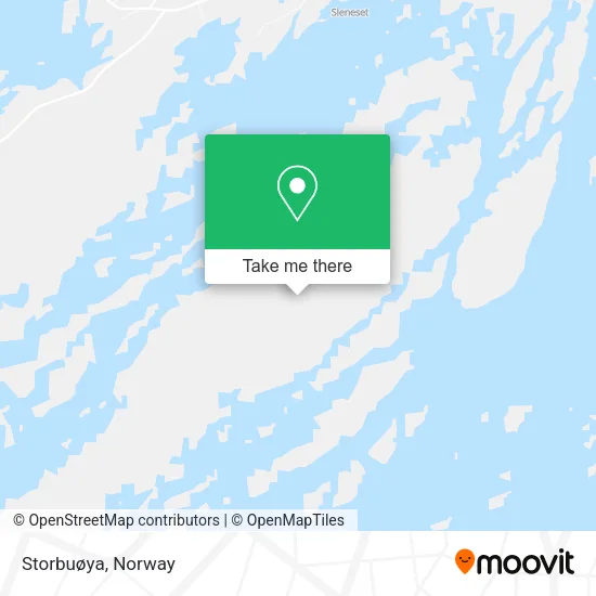Storbuøya map