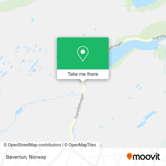 Bøvertun map