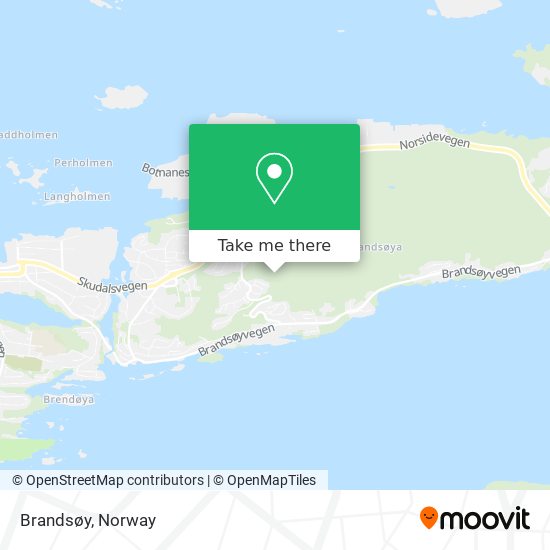 Brandsøy map