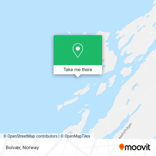 Bolvær map