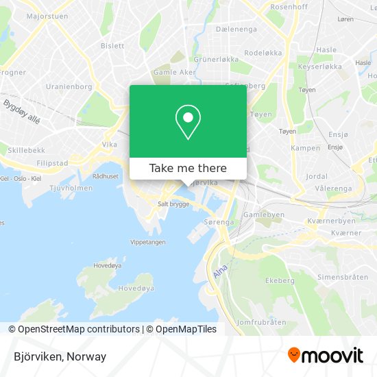 Björviken map