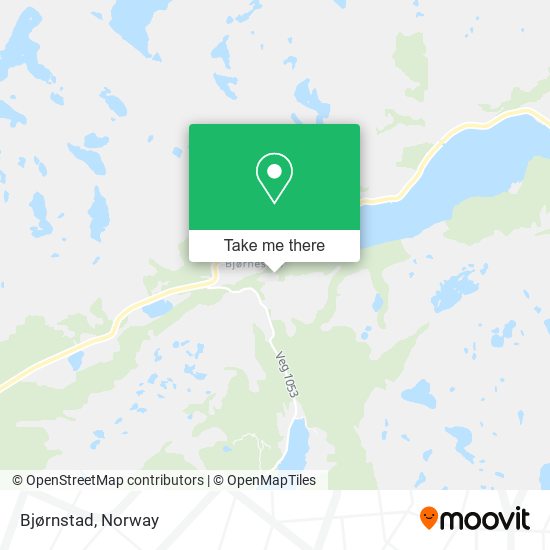 Bjørnstad map