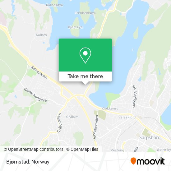 Bjørnstad map