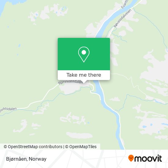 Bjørnåen map