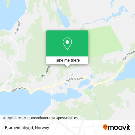 Bjørheimsbygd map
