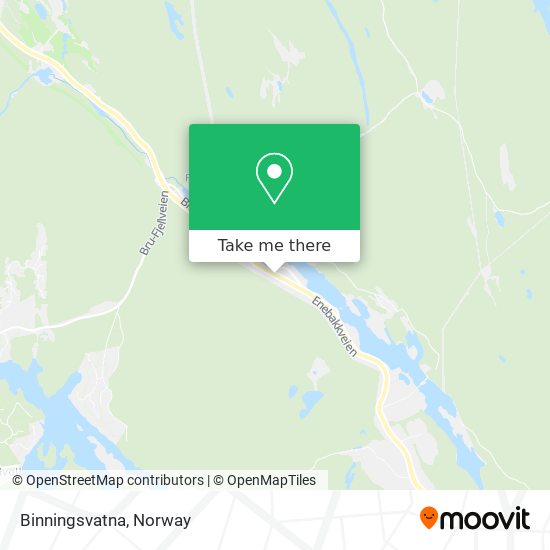 Binningsvatna map