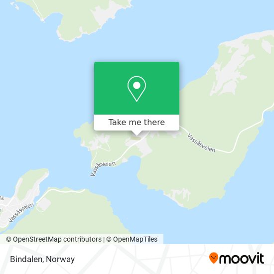 Bindalen map