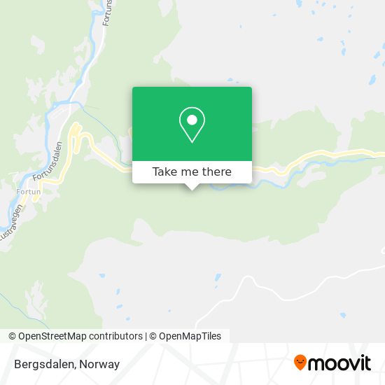 Bergsdalen map