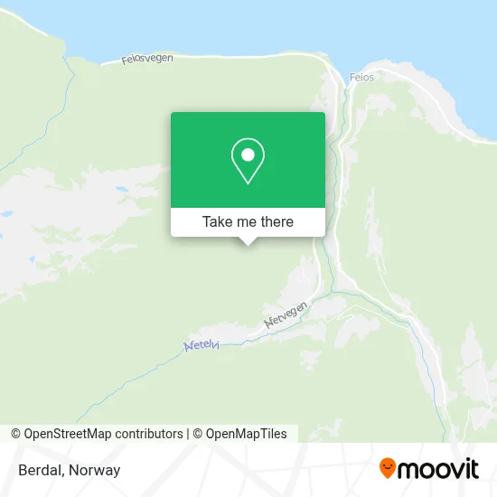 Berdal map
