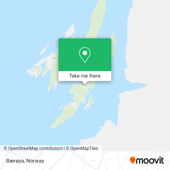 Bærøya map