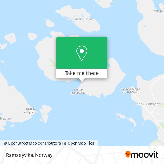 Ramsøyvika map