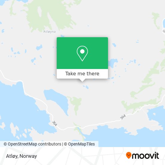 Atløy map