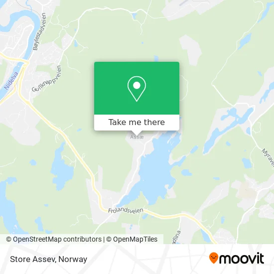 Store Assev map