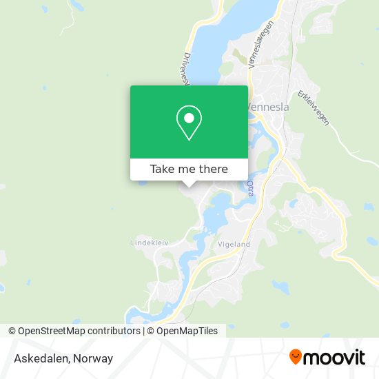 Askedalen map