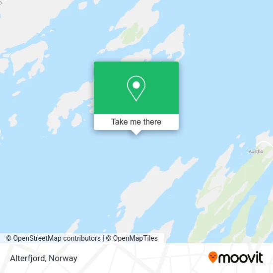 Alterfjord map