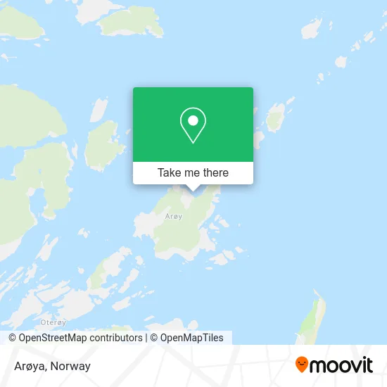 Arøya map