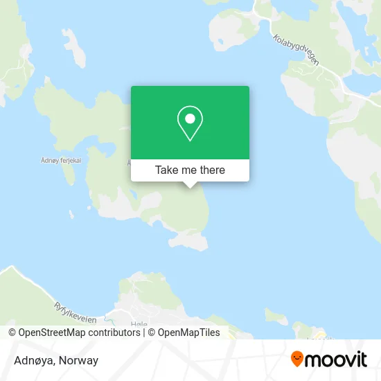 Adnøya map