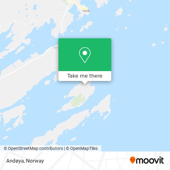 Andøya map