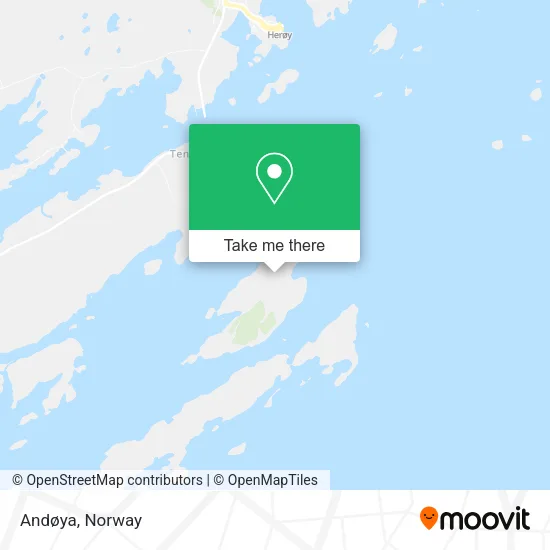 Andøya map