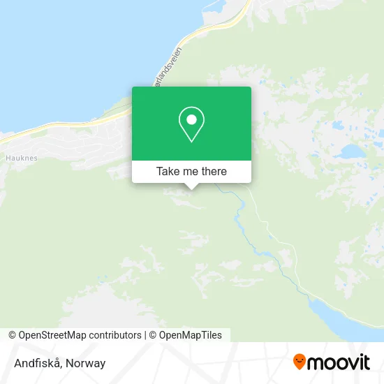 Andfiskå map