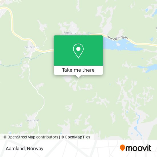 Aamland map