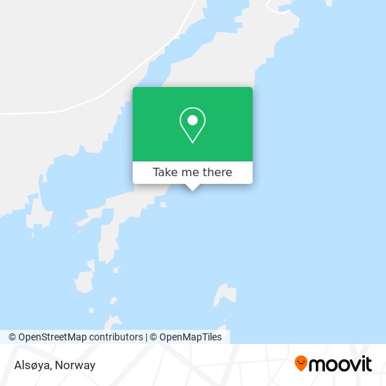 Alsøya map